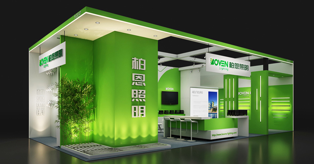 展台设计搭建的视觉尺寸